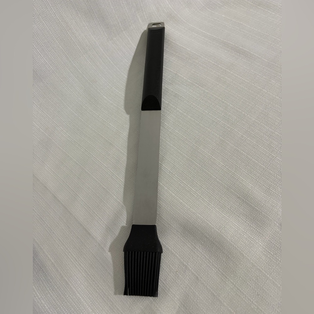 BergHOFF Eclipse Double Ended Silicone Basting Brush Stainless Steel(F125)✨